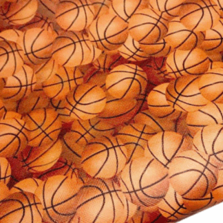 Orange Leather Fabric LL02