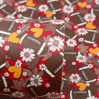 Brown Leather Fabric By The Yard GL06
