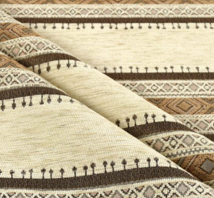 Jacquard Fabric Light Brown FJ10