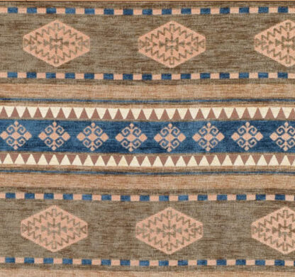 Brown Jacquard Fabric DJ13 - Image 2