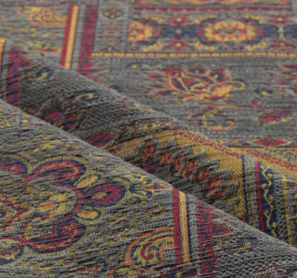 Gray Jacquard Fabric FJ06
