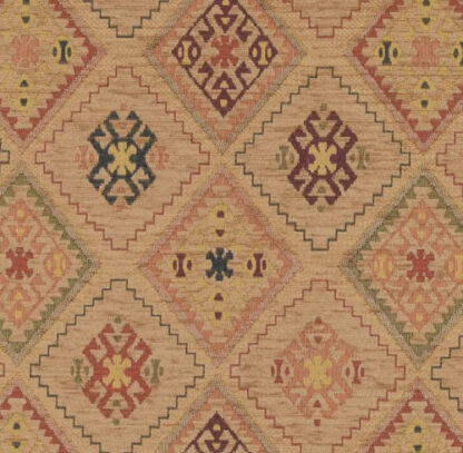 Jacquard Fabric Brown | Collaboration fabric for shoes and clothing GJ06 - Image 2