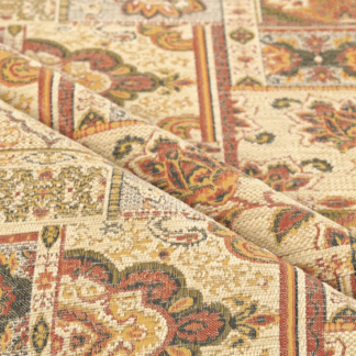 Gold Jacquard Fabric For Car Interior and Upholstery GJ12