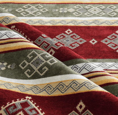 Jacquard Fabric BURGUNDY GJ20