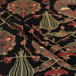 Jacquard Fabric BLACK GJ18
