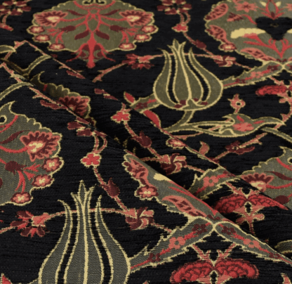 Jacquard Fabric BLACK GJ18