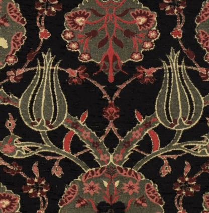 Jacquard Fabric Black With Little Patterns DJ09 - Image 2