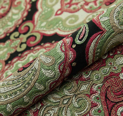 Green Jacquard Fabric DJ06