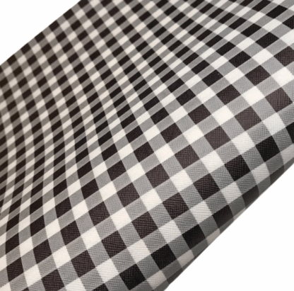 Damier Ebene Gray Leather Fabric for sale! LL72