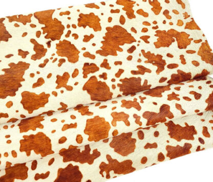 Leather Fabric Brown by the yard ML07