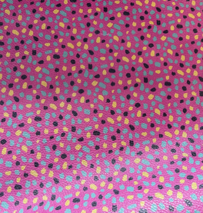Pink Leather Fabric for Upholstery ML04 - Image 2