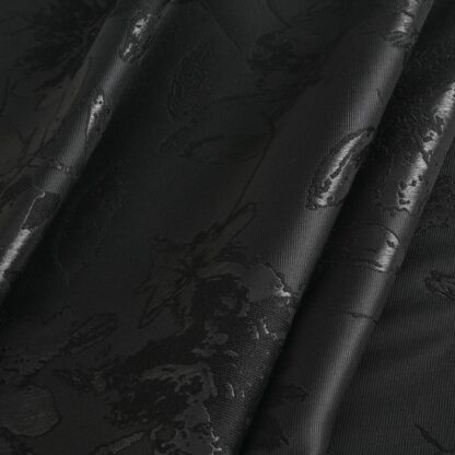 Black Dior Fabric for Shoes, Sewing DJ19