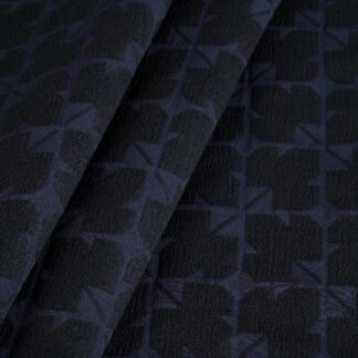 Jacquard Fabric NAVY DJ07