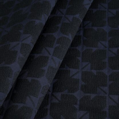 Jacquard Fabric NAVY DJ07