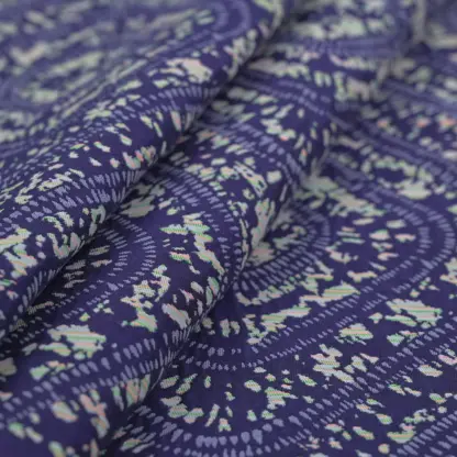 Jacquard Fabric PURPLE DJ18