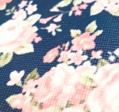 Artificial Leather Fabric By The Yard NAVY LL54 - Image 2