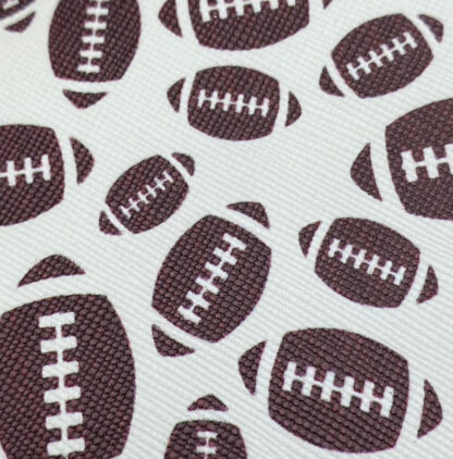 White Leather Fabric LL67 - Image 2
