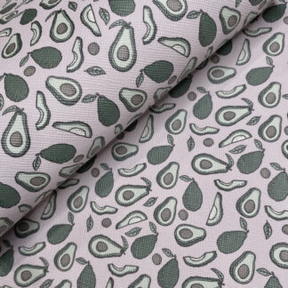 Leather Fabric Gray by the yard GL09