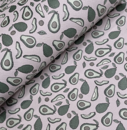 Leather Fabric Gray by the yard GL09